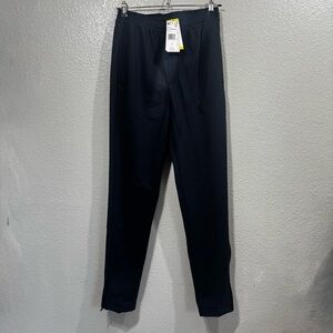 Adidas Navy Blue Tailored Sweatpants with Sleek Design Size S